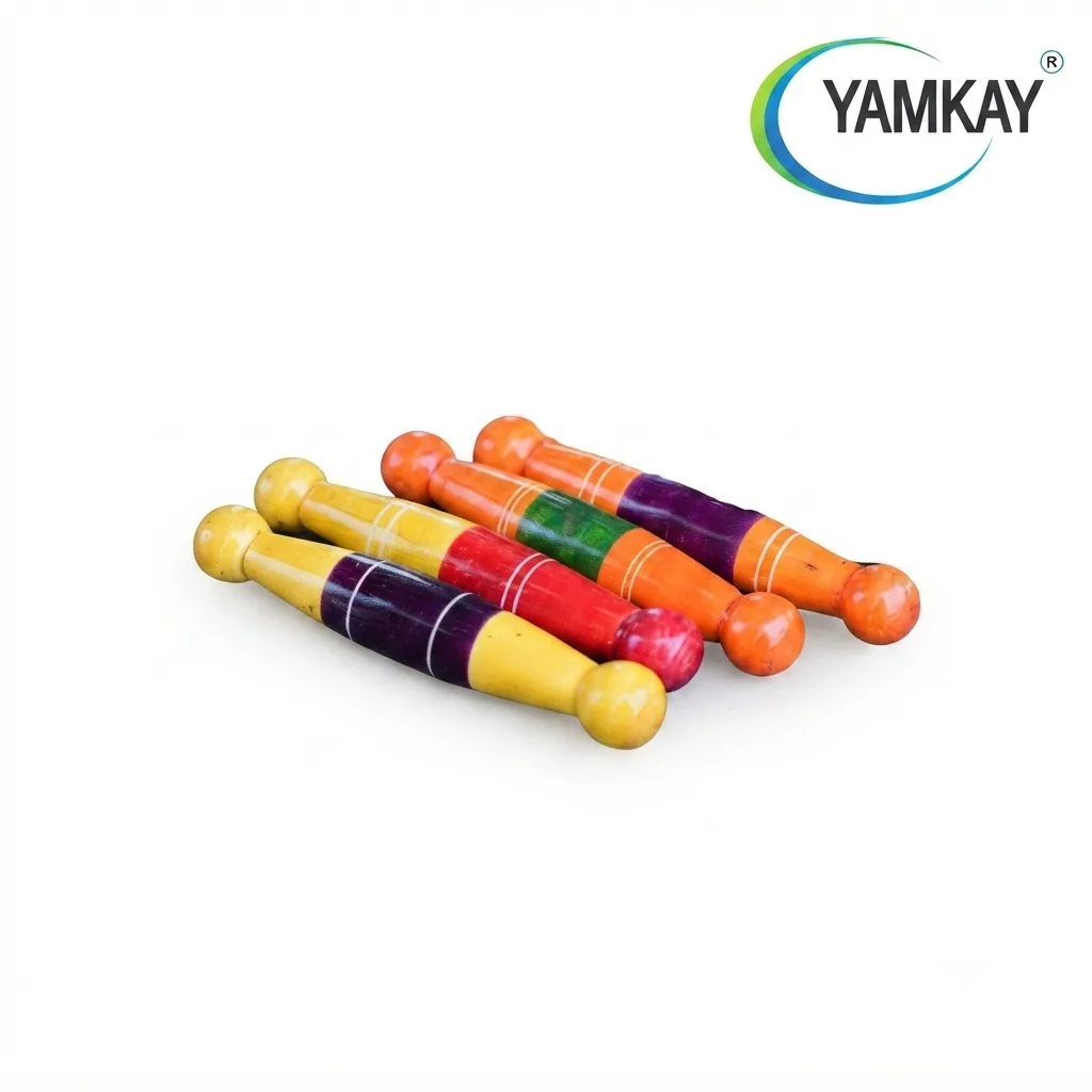Baby Teether Toy for Infants 3+ Months set of 4,color may vary, Safe Wooden Teething Toy for Babies, Smooth Natural Wood Baby Chew Toy, Lightweight Easy-Grip Design for Little Hands, Sensory Play Toy